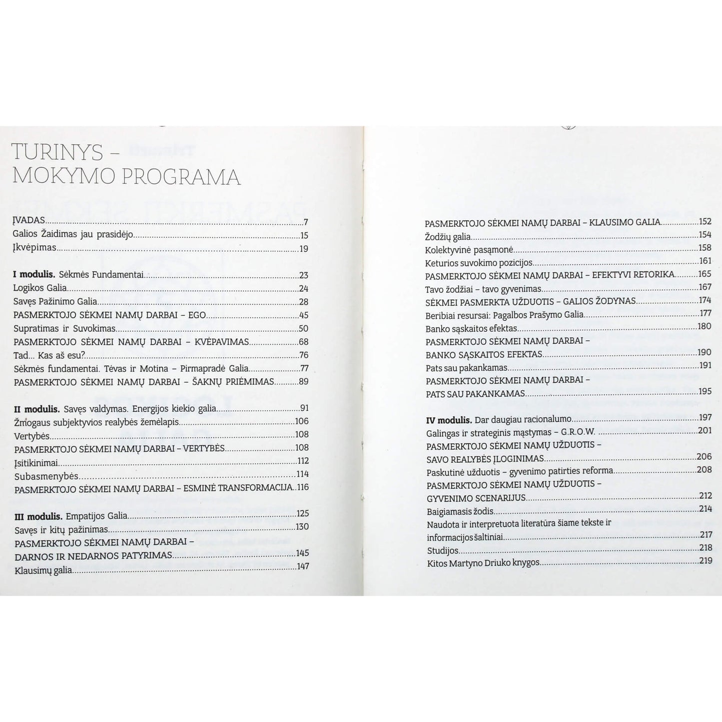 Trimurti "Pasmerkti sėkmei. Logikos galia"