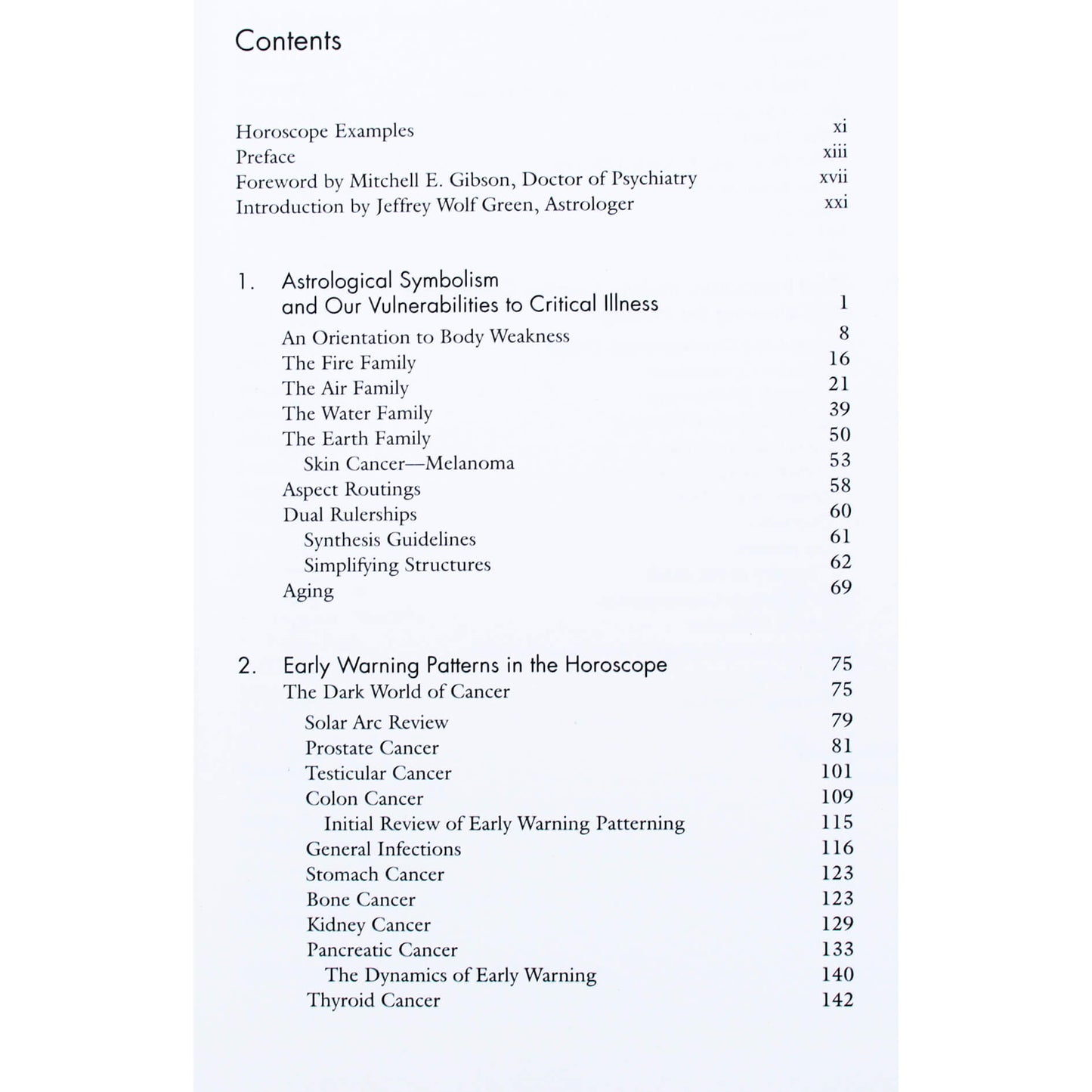 Noel Tyl "Astrological Timing of Critical Illness"
