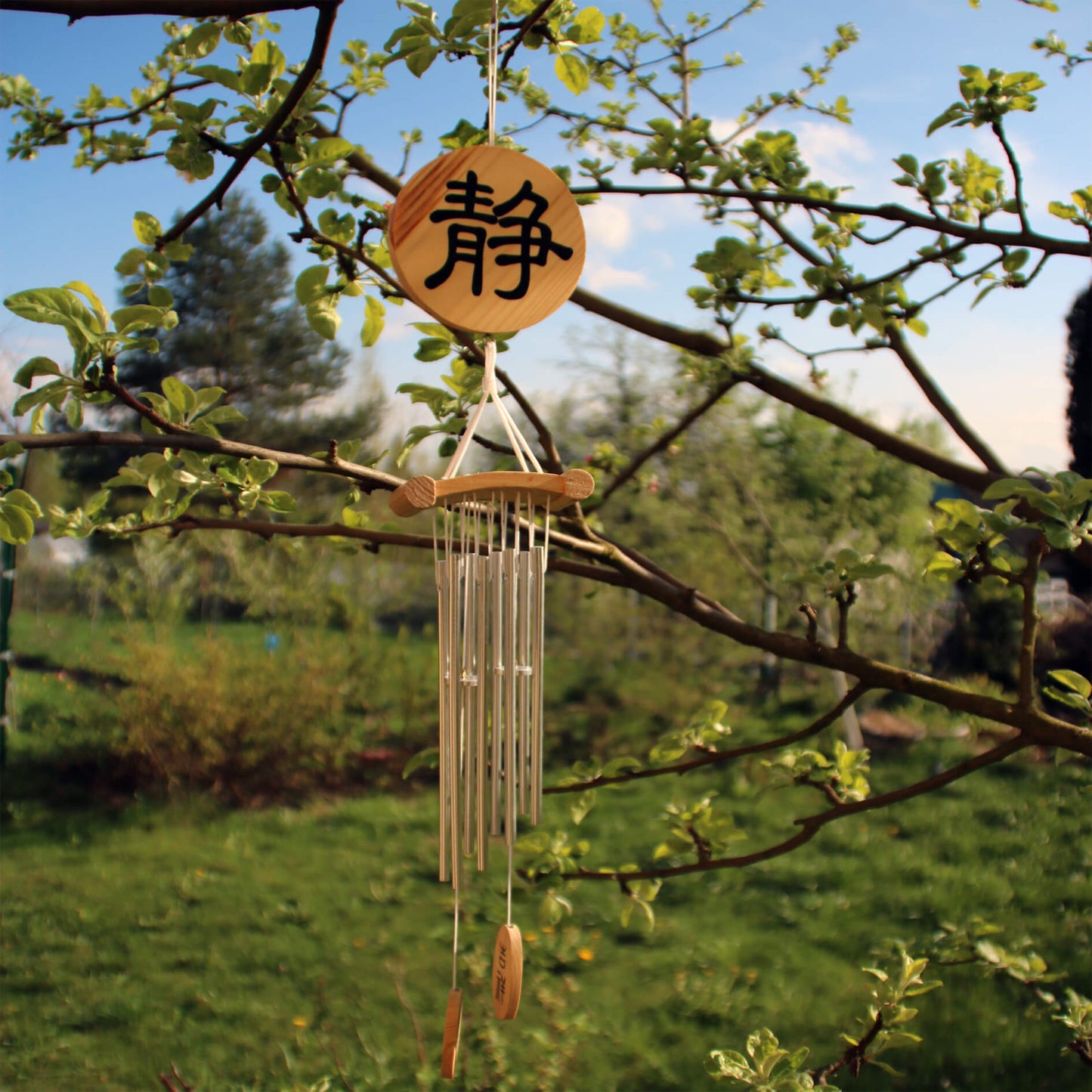 Музыка ветра, серебристый колокольчик