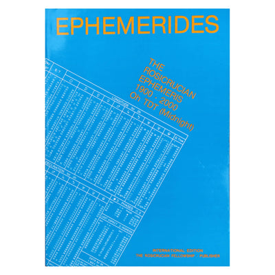 The Rosicrucian Ephemeris 1900-2000 oh TDT (Midnight)