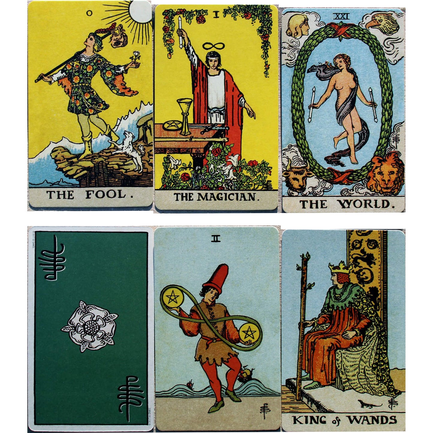 Таро карты Смит-Уэйта колода без полей