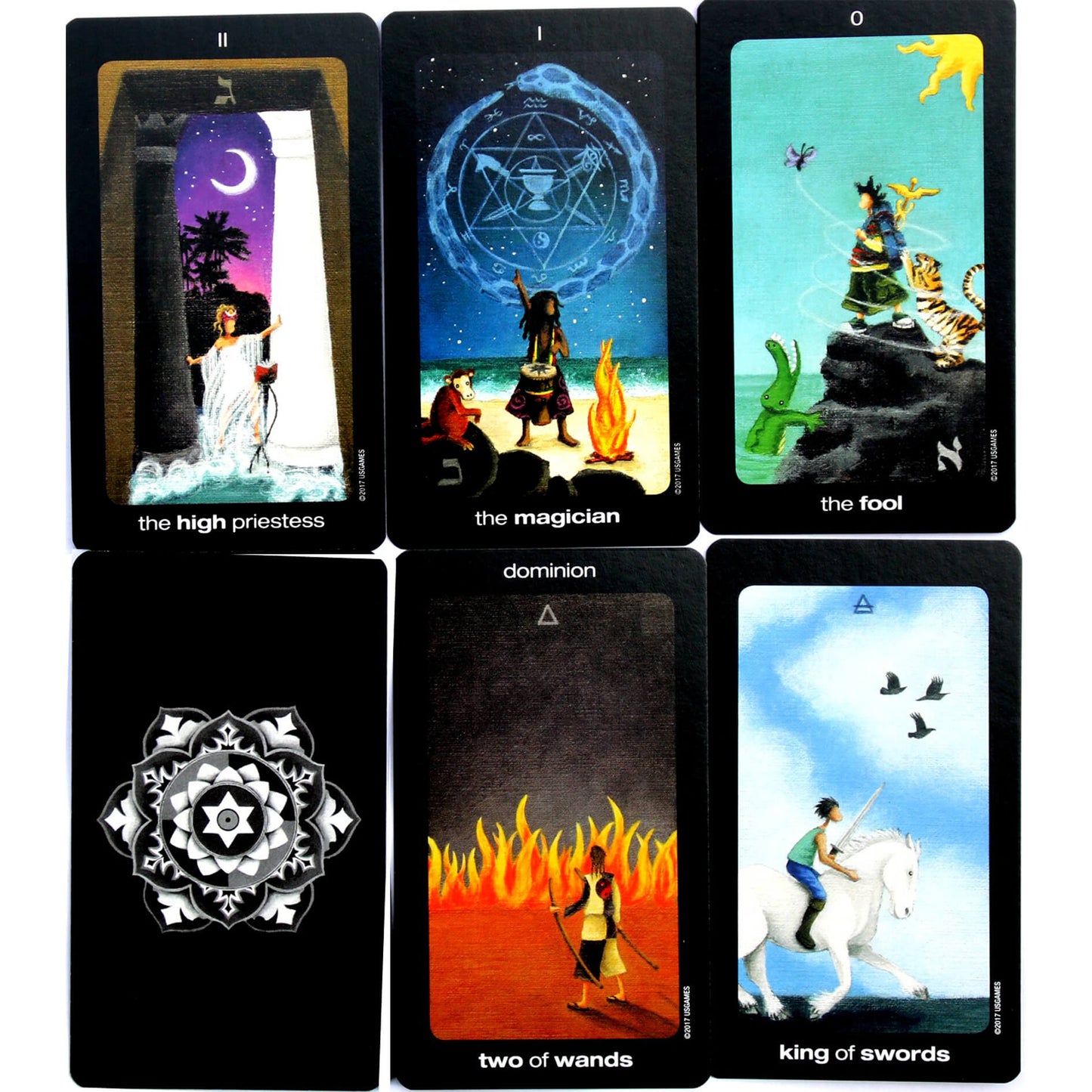 Таро карты Солнца и Луны (в металлической коробочке)