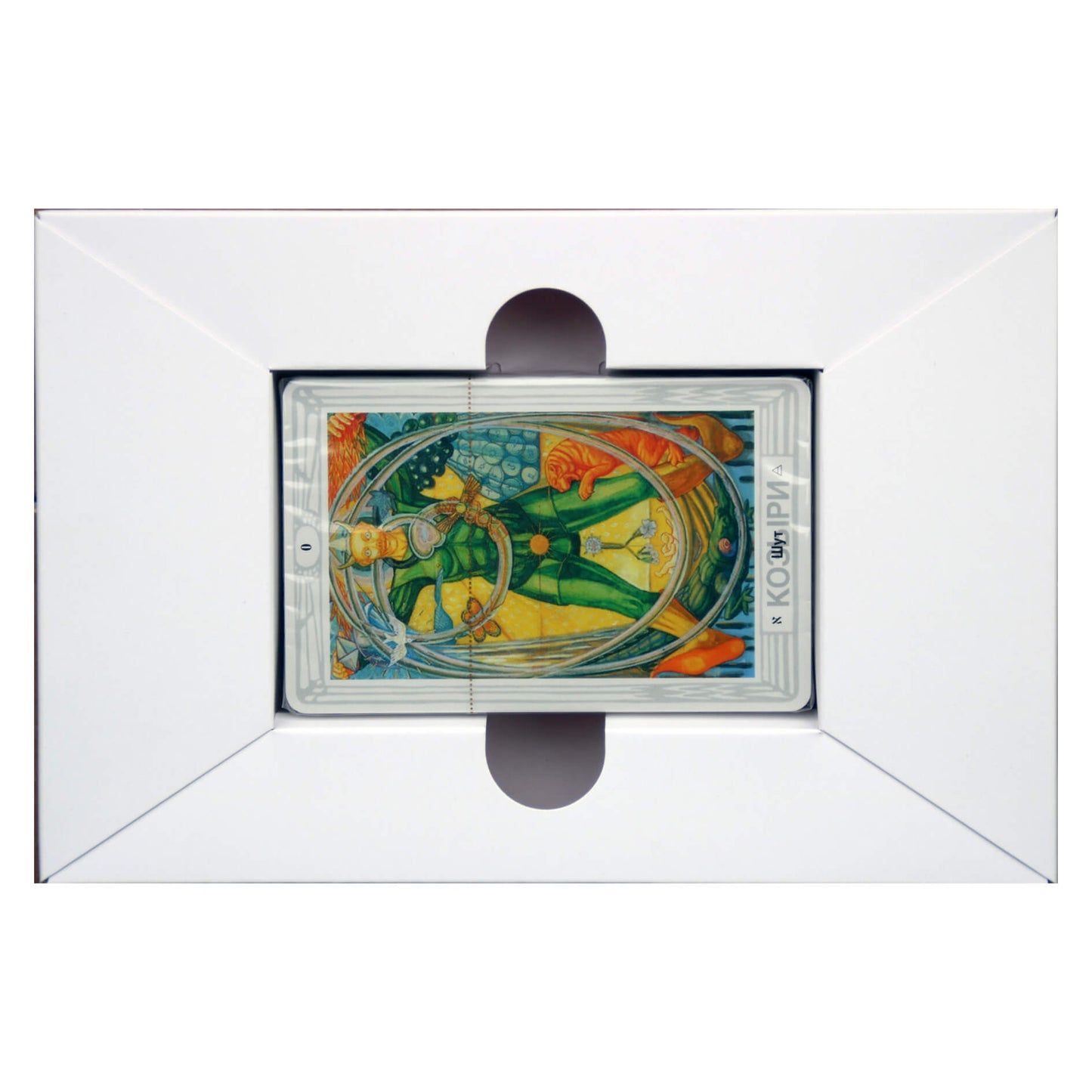 Таро карты Тота Алистера Кроули "Таро - зеркало ваших отношений" (коробка, на русском языке)