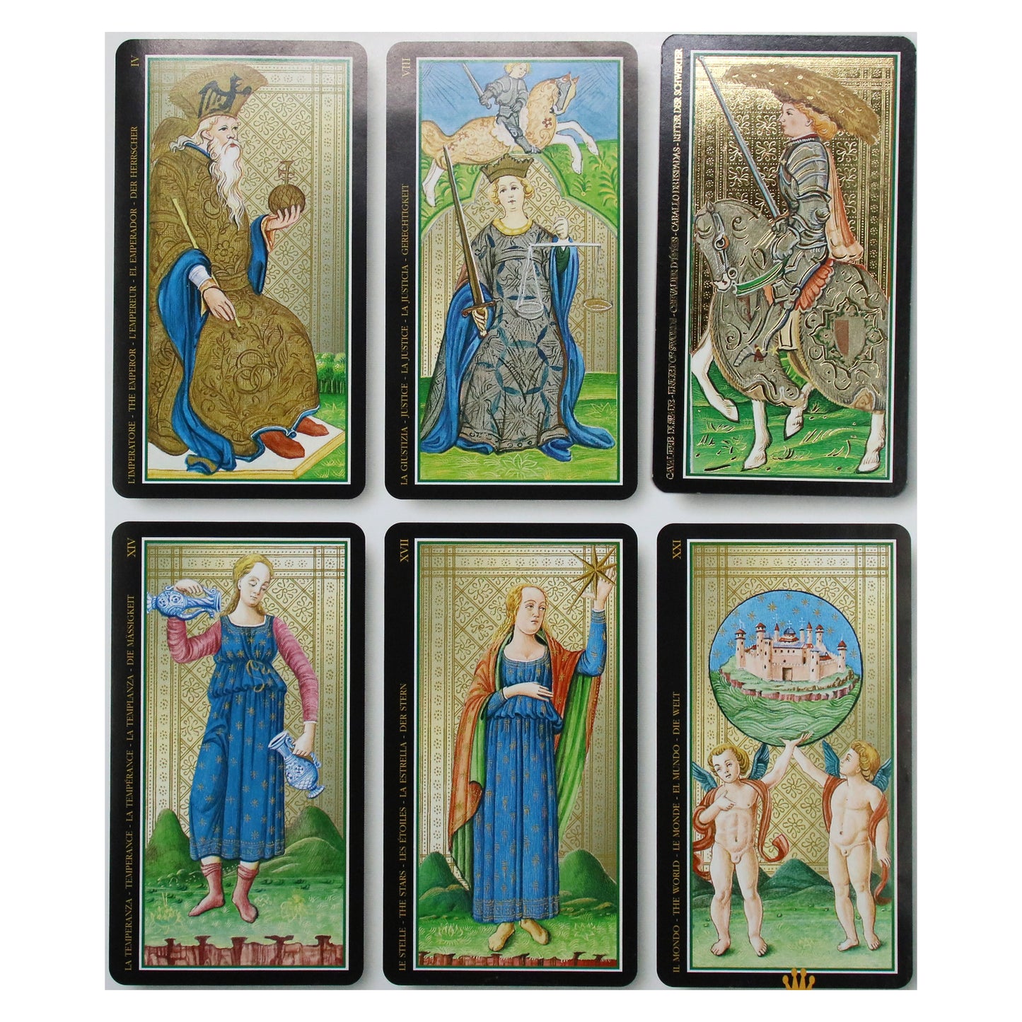 Taro kortos Visconti