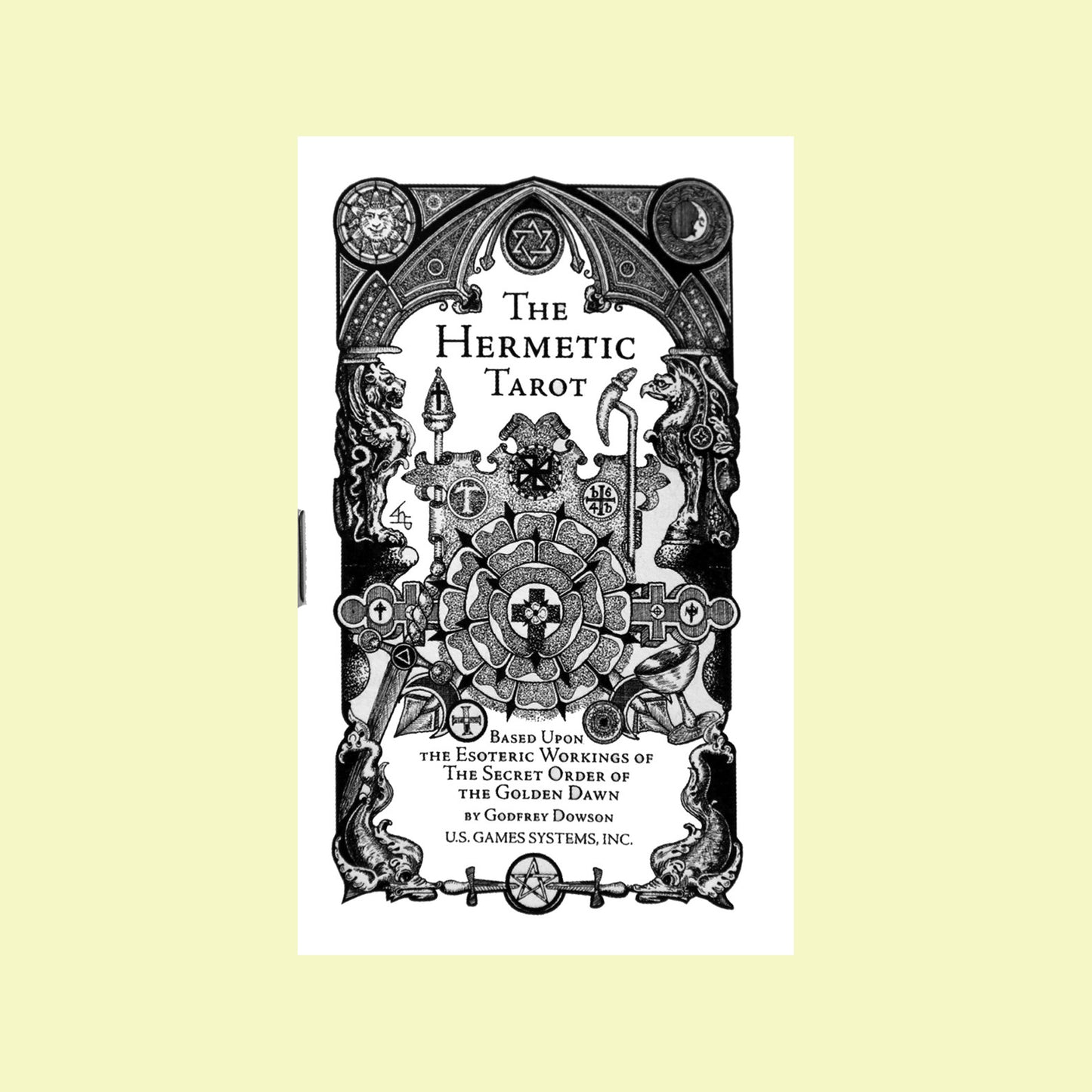 Taro kortos Hermetiškas Tarot (anglų k.)