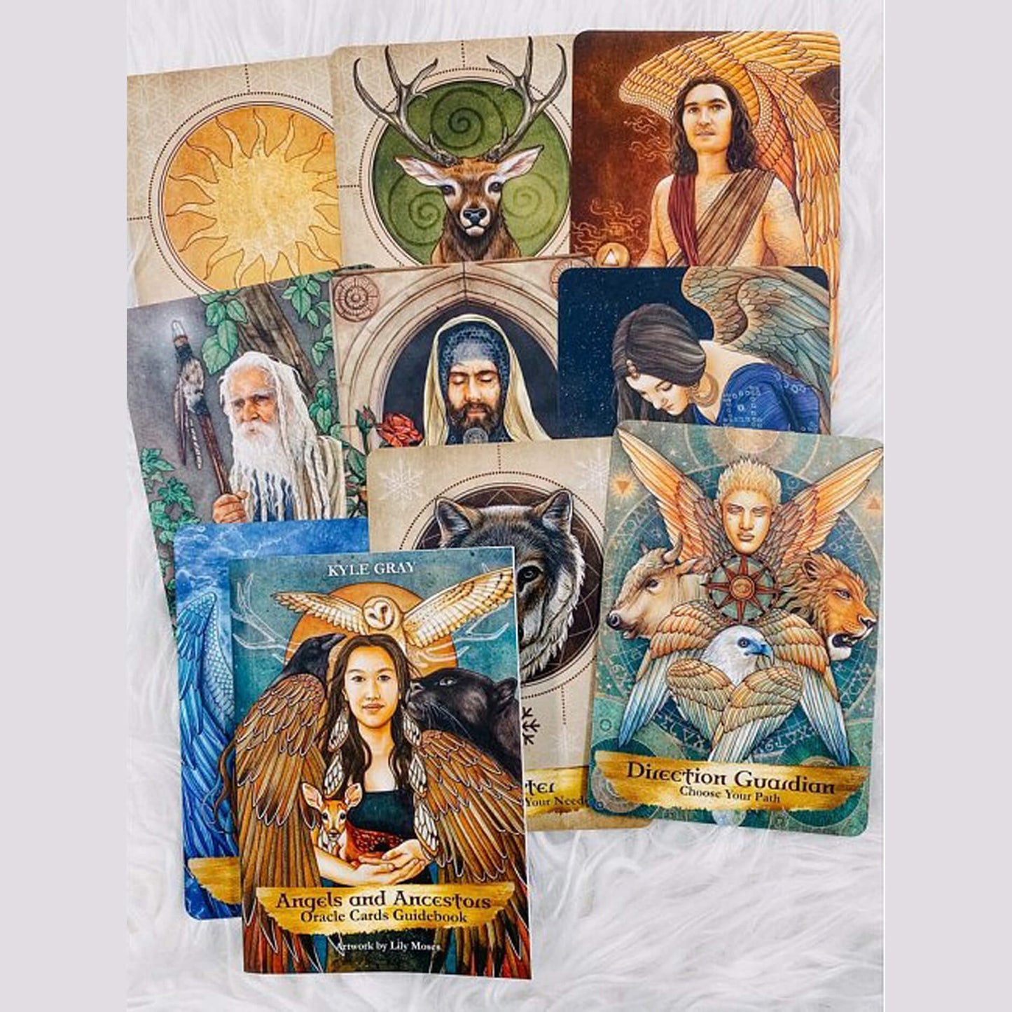 Angelų ir protėvių orakulo kortelės mini