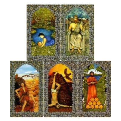 Taro kortos Mitologinis taro. Arcana archetipai / Sharman-Burk (kortos)