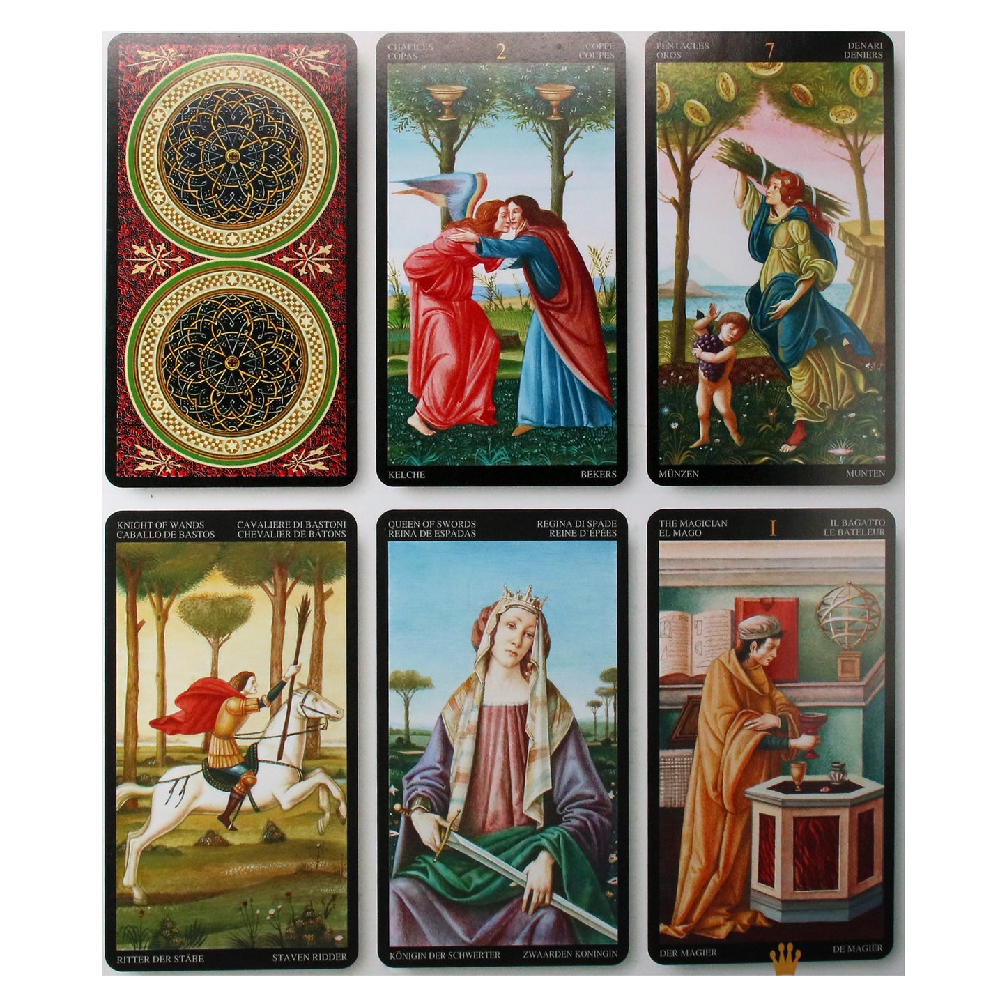 Таро карты золотое Боттичелли