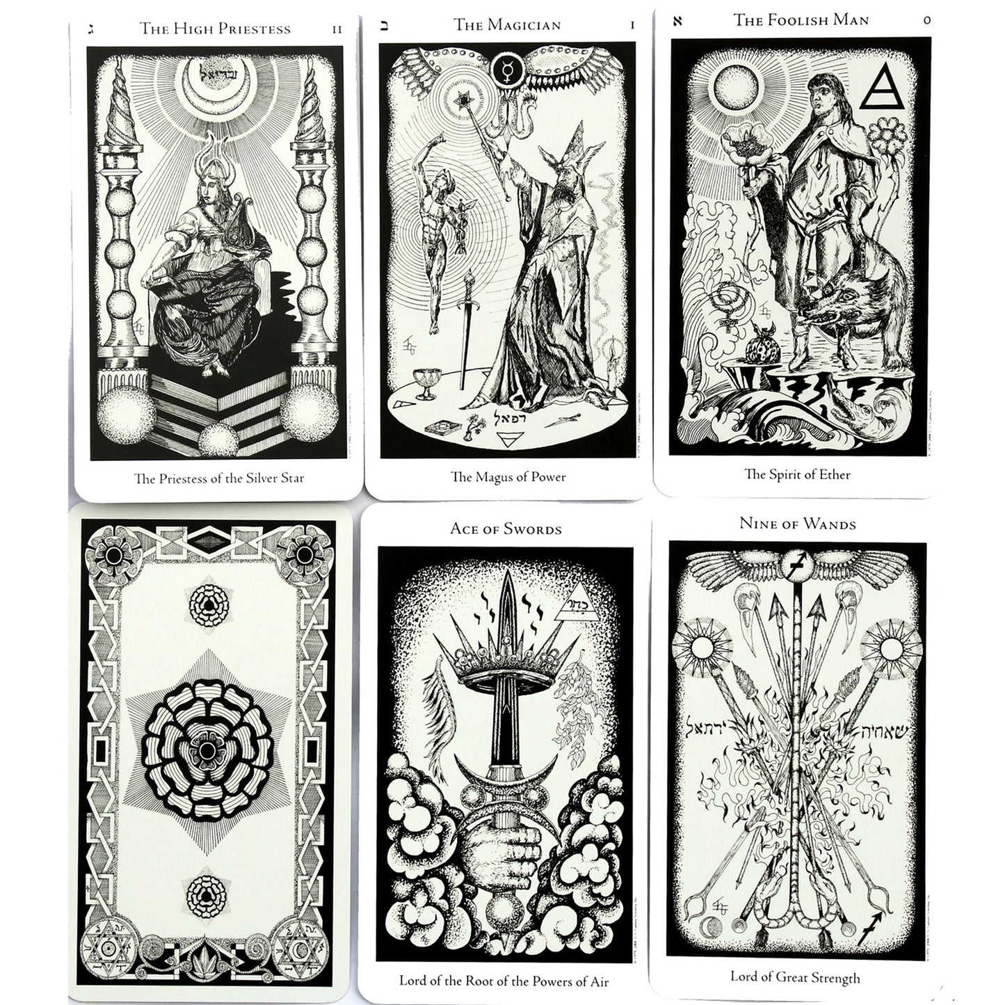 Taro kortos Hermetiškas Tarot (rusų k.)