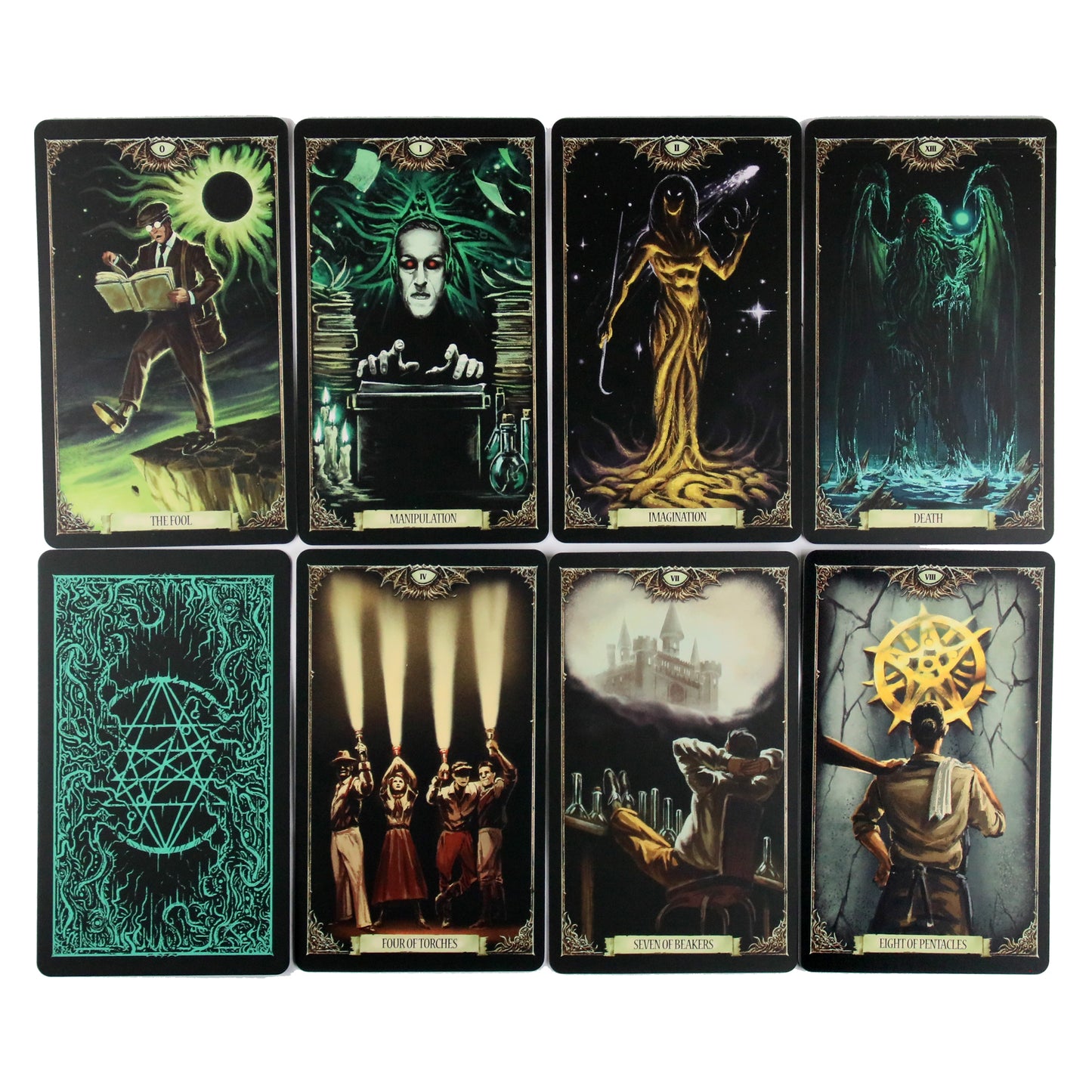 Taro kortos Necronomicon