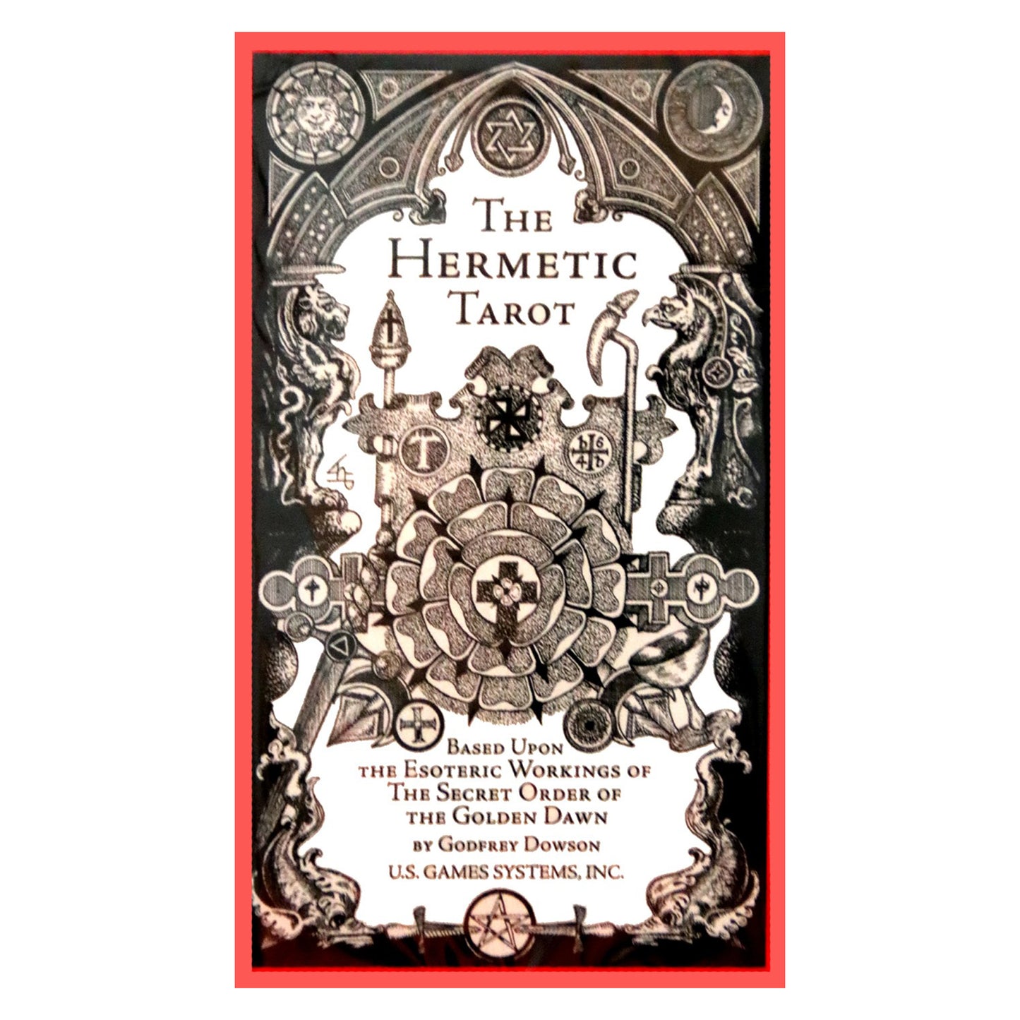 Taro kortos Hermetiškas Tarot (anglų k.)