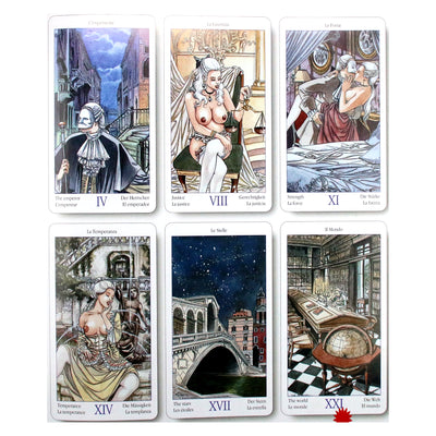 Таро карты Казановы (на английском языке)