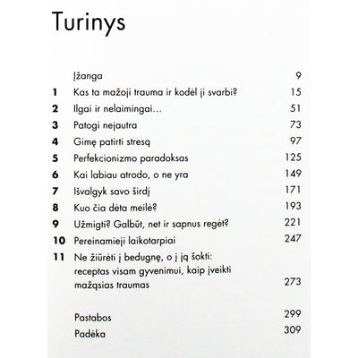 Dr. Meg Arroll "Mažosios traumos"